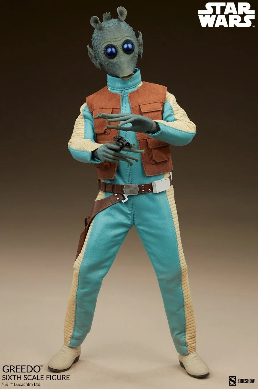 32cm　STAR WARS Greedo　賞金稼ぎ 希少品 STAR WARS 32センチ Greedo 賞金稼ぎ 希少 Sideshow Reveas Cool New